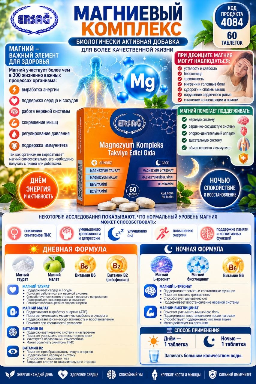 Магниевый комплекс «День + Ночь»